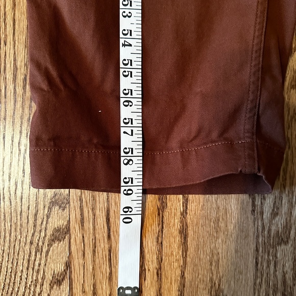 Long SleeveTerracotta Jumpsuit in size Medium - Picture 9 of 15